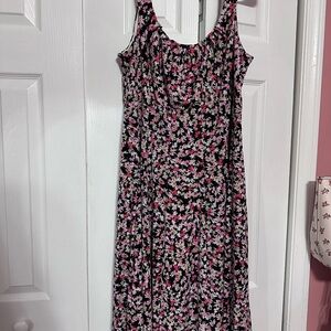 Dressbarn Floral Sleeveless Dress